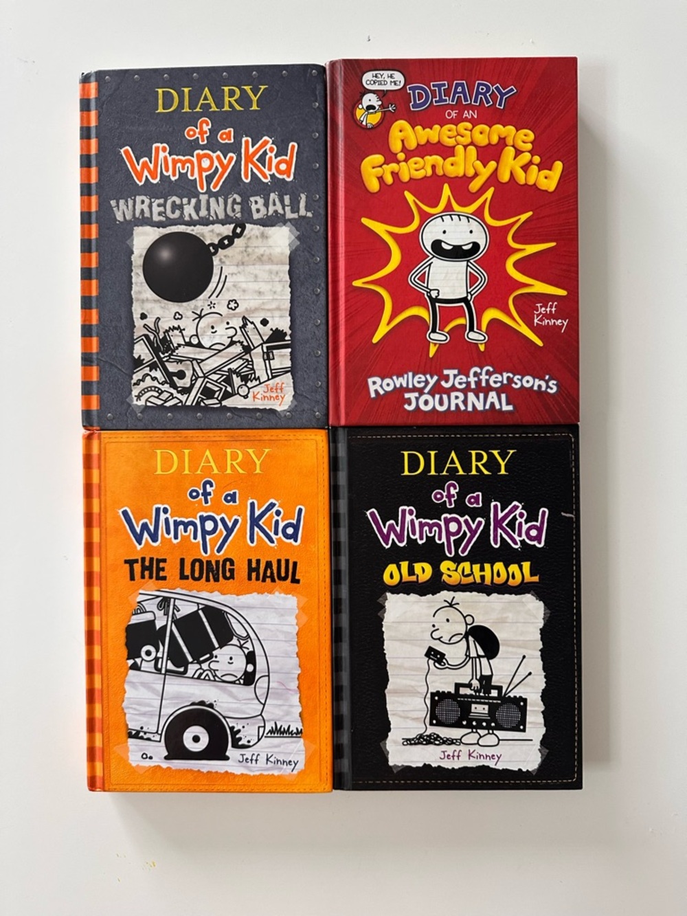 Diary of a Wimpy Kid Hardcover Journals - Assorted Colors (Set of 4)